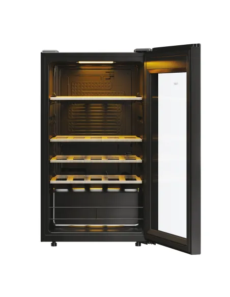 Haier Wine Bank 50 Serie 3 HWS34GGH1 Cantinetta vino con compressore Libera installazione Nero 34 bottiglia bottiglie