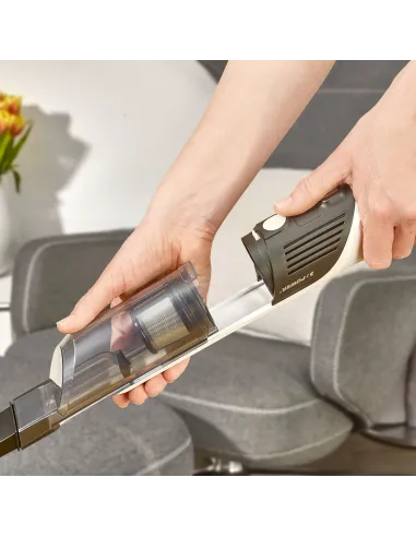 Severin HV 7140 aspirapolvere senza filo Nero, Bianco Senza sacchetto