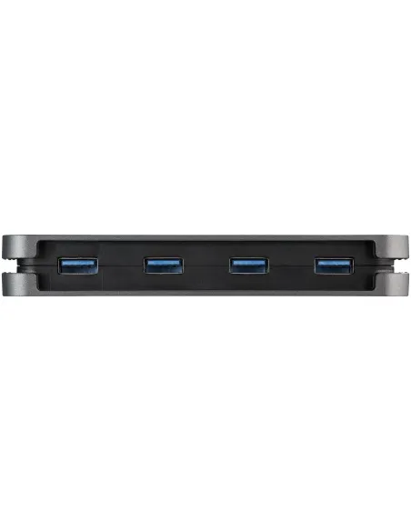 StarTech.com HB30CM4AB hub di interfaccia USB 3.2 Gen 1 (3.1 Gen 1) Type-C 5000 Mbit s Nero, Grigio