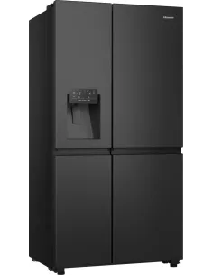 Hisense frigorifero Side by Side RS818N4TFE libera installazione 632L Classe E Distributore Acqua e Ghiaccio Grande capacità 2