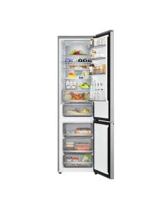 LG GBBS727CMB Frigorifero combinato Fit & Max 60cm, Classe C, 375L, AI Inverter, Metal Sorbet