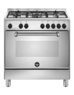 Bertazzoni La Germania Americana AMN855EXV 24 cucina Elettrico Gas Acciaio inox