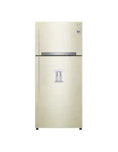LG GTF744SEPED Frigorifero doppia porta, Classe E, 509L, Wi-Fi, Dispenser acqua, Sabbia