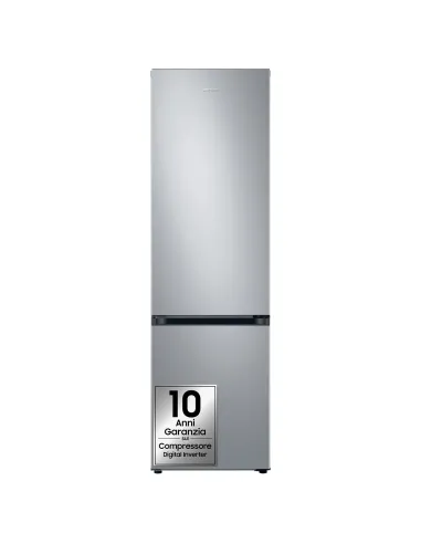 Samsung RB38T607BS9 frigorifero Combinato EcoFlex Libera installazione con congelatore 2m 387 L Classe B, Inox