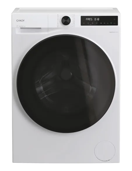 Candy ProWash 550, Lavatrice Slim 9 KG, 20% più efficente della classe A, 1400 giri, Bianco, Inverter, Vapore, Wi-Fi, Smart