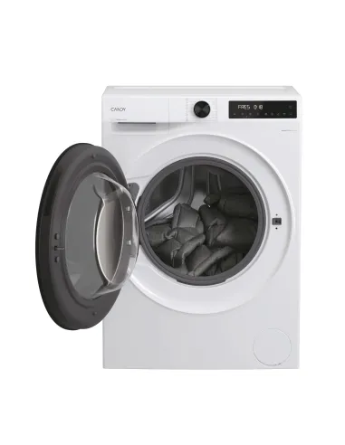 Candy ProWash 550, Lavatrice Slim 9 KG, 20% più efficente della classe A, 1400 giri, Bianco, Inverter, Vapore, Wi-Fi, Smart