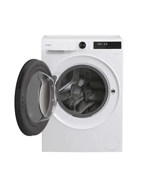Candy ProWash 550, Lavatrice Slim 9 KG, 20% più efficente della classe A, 1400 giri, Bianco, Inverter, Vapore, Wi-Fi, Smart