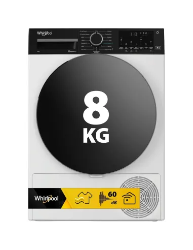 Whirlpool C WD 86M WBS IT, Capacità 8kg, classe A, colore White, Display digitale XL, Wi-Fi, IronTouch