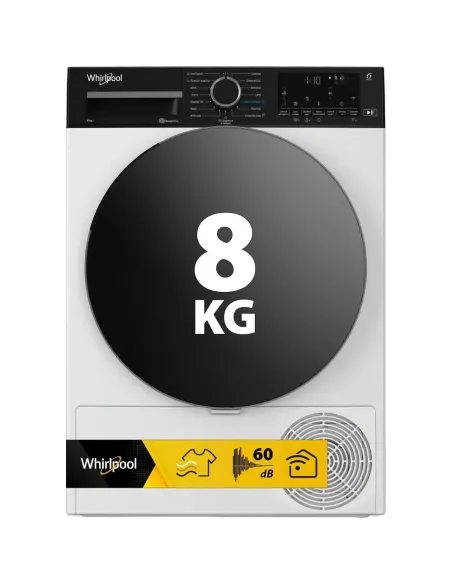 Whirlpool C WD 86M WBS IT, Capacità 8kg, classe A, colore White, Display digitale XL, Wi-Fi, IronTouch