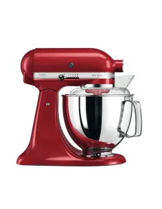KitchenAid Artisan 5KSM175PS Sbattitore con base 300 W Rosso