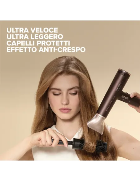 Bellissima Ceramisonic Asciugacapelli, Motore Digitale ad alta velocità, ultraleggero, con tecnologia Tecnologia Ion Ceramic