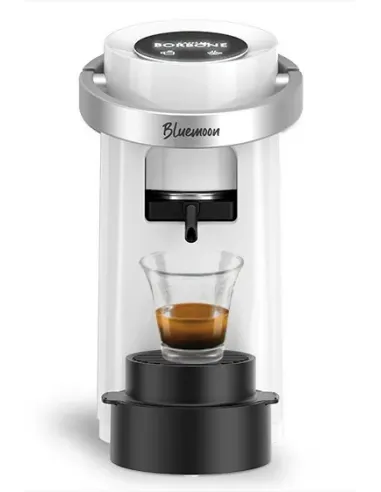 Caffè Borbone Bluemoon Macchina da Caffè a Cialde ESE 44mm – Multifunzione per Espresso, Infusi e Bevande Calde, Pressione 15
