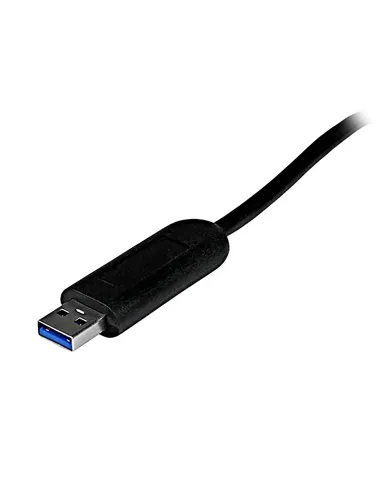 StarTech.com Hub portatile USB 3.0 SuperSpeed a 4 porte - Perno e concentratore per notebook o Ultrabook USB 3.0 con cavo