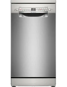 Bosch Serie 2 SPS2HKI58E Lavastoviglie SLIM da libera installazione 10 coperti Acciaio spazzolato anti-impronta Classe E