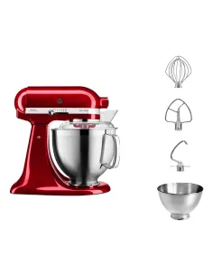 KitchenAid ARTISAN 5KSM185PS Sbattitore con base 300 W Rosso 2
