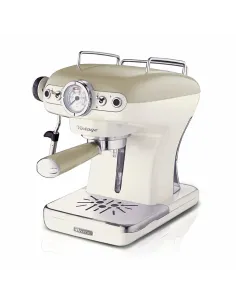 Ariete 1389 Macchina da Caffè Espresso di Design - per Polvere e cialde ESE - filtro 1 e 2 tazze - Montalatte - 850 Watt -