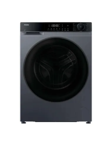 Haier X Series 5, Lavasciuga Slim 8+5 KG, 10% più efficente della classe A, 1400 giri, Antracite, AI PowerDrive, Vapore, Wi-Fi,