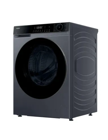 Haier X Series 5, Lavasciuga Slim 8+5 KG, 10% più efficente della classe A, 1400 giri, Antracite, AI PowerDrive, Vapore, Wi-Fi,