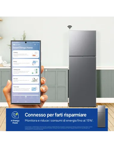 Samsung Frigorifero Doppia Porta EcoFlex AI 305L RT31CG5624S9