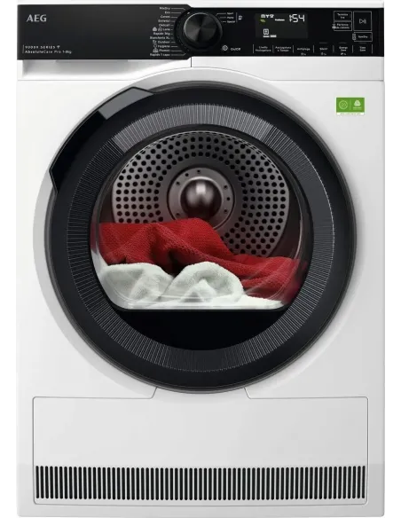 AEG 9000X Series ASCIUGATRICE 8 KG CLASSE A TR9HH8AY MADE IN EUROPE