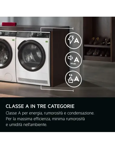 AEG 9000X Series ASCIUGATRICE 8 KG CLASSE A TR9HH8AY MADE IN EUROPE