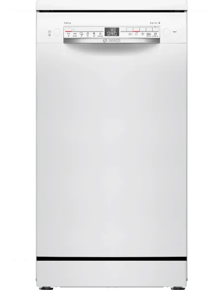 Bosch Serie 2 SPS2HKW58E Lavastoviglie SLIM da libera installazione 10 coperti Bianco Classe E