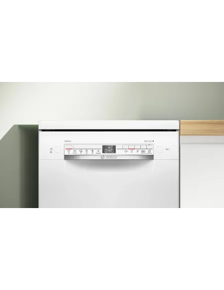 Bosch Serie 2 SPS2HKW58E Lavastoviglie SLIM da libera installazione 10 coperti Bianco Classe E