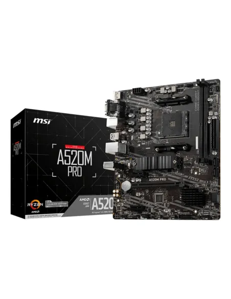 MSI A520M PRO scheda madre AMD A520 Socket AM4 micro ATX