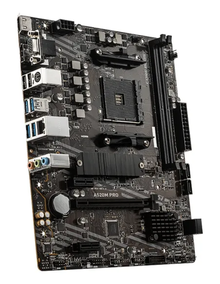MSI A520M PRO scheda madre AMD A520 Socket AM4 micro ATX