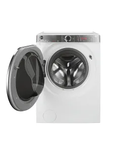 Hoover H-WASH&DRY 550 H-WASH 550, Lavasciuga Slim 8+5 KG, 30% più efficente della classe A, 1400 giri, Bianco, Inverter, 2