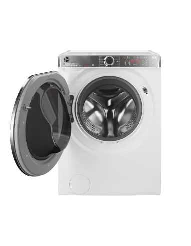Hoover H-WASH&DRY 550 H-WASH 550, Lavasciuga Slim 8+5 KG, 30% più efficente della classe A, 1400 giri, Bianco, Inverter,