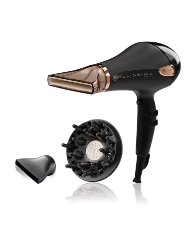 Bellissima Imetec Ceramic P5 3800, Asciugacapelli Professionale Per Capelli Morbidi e Luminosi, Tecnologia Ceramica, Potenza