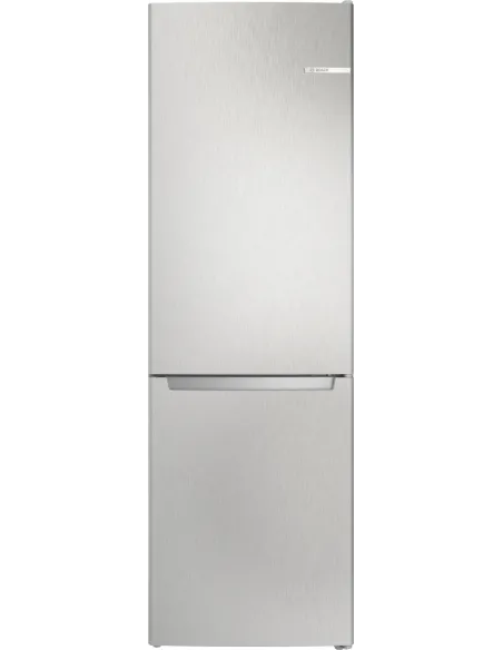 Bosch Serie 2 KGN36NLEA Frigorifero Combinato da libera installazione 186 x 60 cm Metal look Classe E