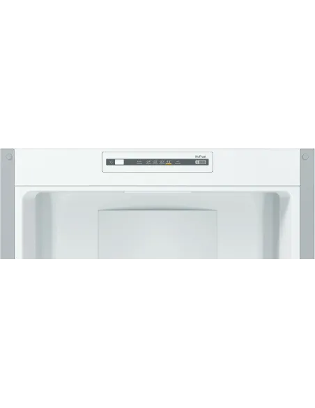 Bosch Serie 2 KGN36NLEA Frigorifero Combinato da libera installazione 186 x 60 cm Metal look Classe E