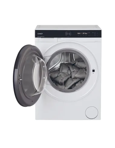 Candy ProWash 700, Lavatrice Slim 8 KG, 10% più efficente della classe A, 1400 giri, Bianco, Inverter, Vapore, Wi-Fi, BS 48SB6-S