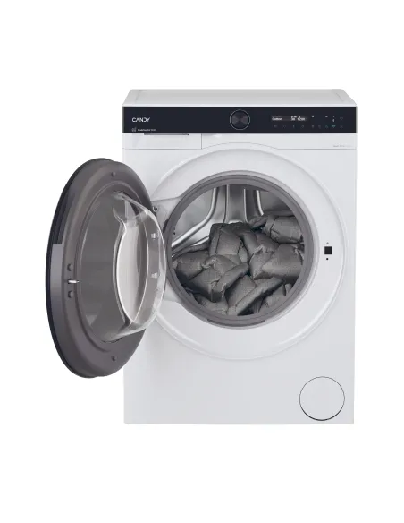 Candy ProWash 700, Lavatrice Slim 8 KG, 10% più efficente della classe A, 1400 giri, Bianco, Inverter, Vapore, Wi-Fi, BS 48SB6-S