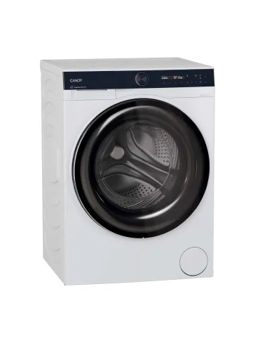 Candy ProWash 700, Lavatrice Slim 8 KG, 10% più efficente della classe A, 1400 giri, Bianco, Inverter, Vapore, Wi-Fi, BS 48SB6-S