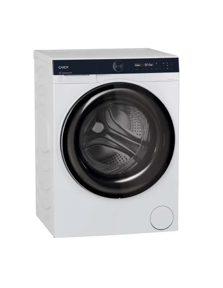 Candy ProWash 700, Lavatrice Slim 8 KG, 10% più efficente della classe A, 1400 giri, Bianco, Inverter, Vapore, Wi-Fi, BS 48SB6-S