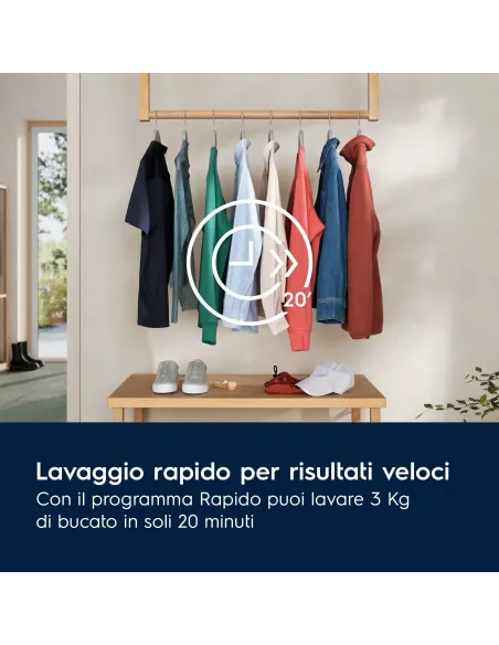 Electrolux EW6FCH210G Lavatrice serie 600 SensiCare 10 kg