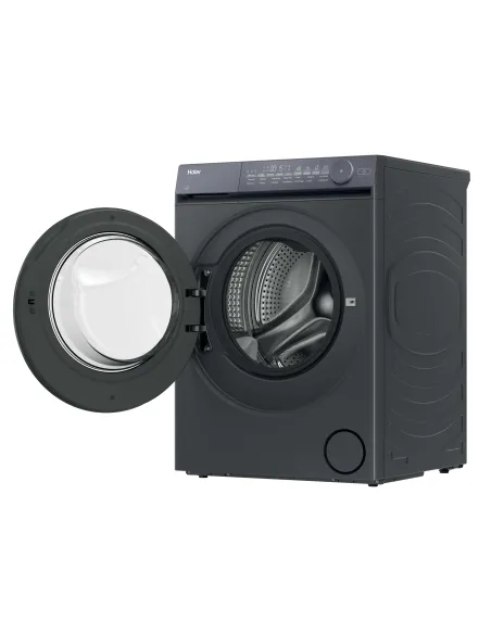 Haier X Series 7, Lavatrice Carica Frontale 10 KG, 30% più efficente della classe A, 1400 giri, Antracite, Direct Motion,