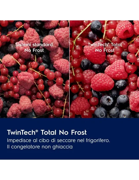 Electrolux FRIGORIFERO COMBINATO TWINTECH TOTAL NO FROST CLASSE E ENT6NE18S
