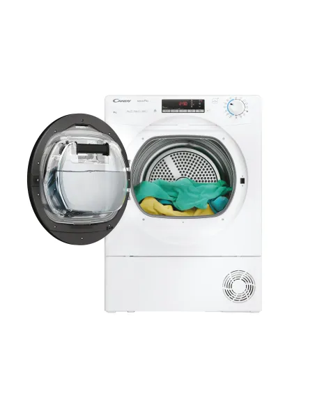 Candy Smart Pro , Asciugatrice 9 KG, Classe E, Bianco, Vapore, Wi-Fi, CROE H9A2TBE-S