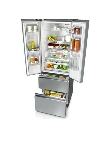 Hisense RF632N4WIE1 frigorifero side-by-side Libera installazione 485 L Acciaio inox