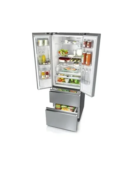 Hisense RF632N4WIE1 frigorifero side-by-side Libera installazione 485 L Acciaio inox