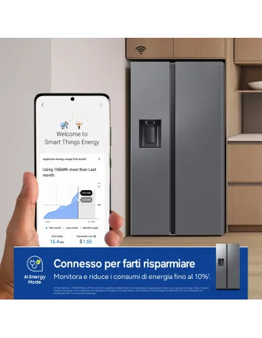 Samsung Frigorifero Side By Side 640L RS70F65KETEF