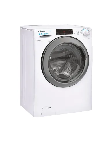 Candy Smart , Lavatrice Slim 7 KG, Classe C, 1200 giri, Bianco, Vapore, Wi-Fi, CSS4127TWR3 1-11
