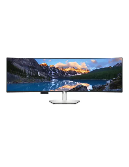 DELL UltraSharp U4924DW Monitor PC 124,5 cm (49") 5120 x 1440 Pixel 5K Ultra HD LCD Nero, Argento