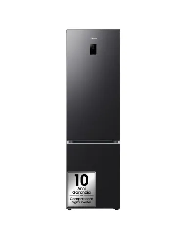 Samsung RB38C776CB1 Libera installazione 390 L Grafite, Acciaio inox