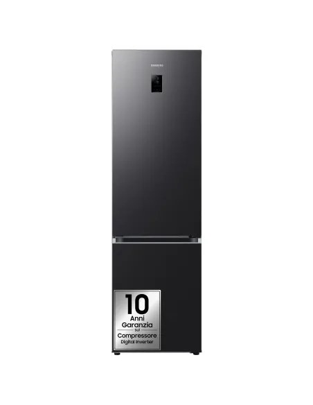 Samsung RB38C776CB1 Libera installazione 390 L Grafite, Acciaio inox