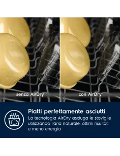 Electrolux LAVASTOVIGLIE INCASSO 60 CM - INT. TOTALE 14 COPERTI CLASSE B 42 dBA EES68525L MADE IN ITALY 2